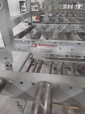 USED ROLMASTER 24” GRAVITY ROLLER CONVEYORS