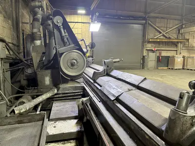24" SWING x 372" LONG (31' CAPACITY) CINCINNATI CYLINDRICAL GRINDER / POLISHING MACHINE: YOBRO #24067