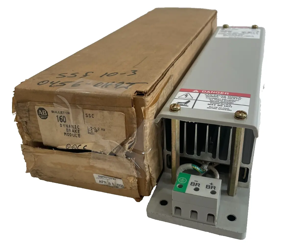 ALLEN BRADLEY 160-BMB2 DYNAMIC BRAKE MODULE SER.A 160BMB2 NEW, SURPLUS