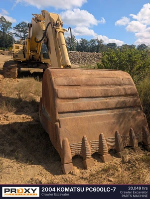 Used 2004 KOMATSU PC600LC-7 Crawler Excavators Louisiana US | Proxy Equipment #1545562