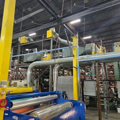 68" WOLVERINE 6 COLOR STACK PRESS