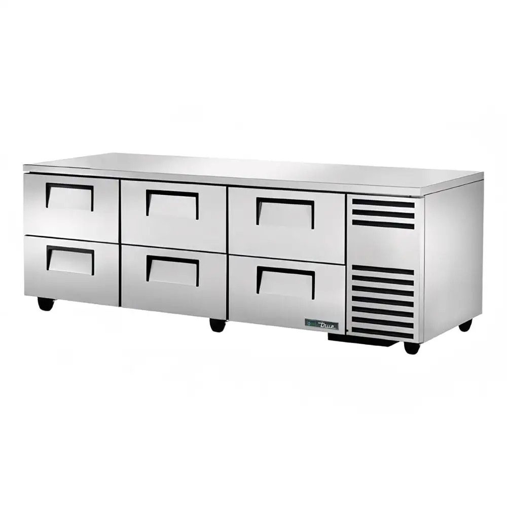 Used True TUC-93D-6-HC Undercounter Refrigerators Illinois US | Falcon Restaurant Supply #1374066