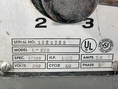 Used HOBART L800 Miscellaneous MRO Ohio US | HGR 24 #1556814