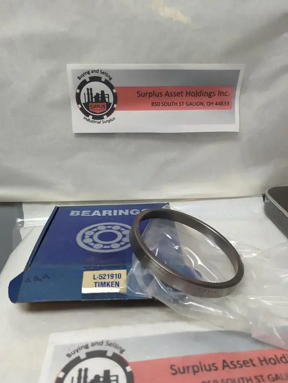 New | in-Stock TIMKEN L521910 Bearings | Surplus Asset Holdings #1196115