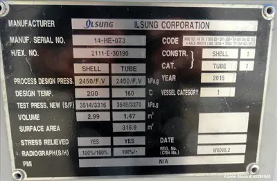 USED ILSUNG CORPORATION AEU