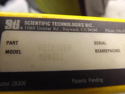 Used SCIENTIFIC TECHNOLOGIES _UNKNOWN_ Sensors | OCO Industrial #1597169