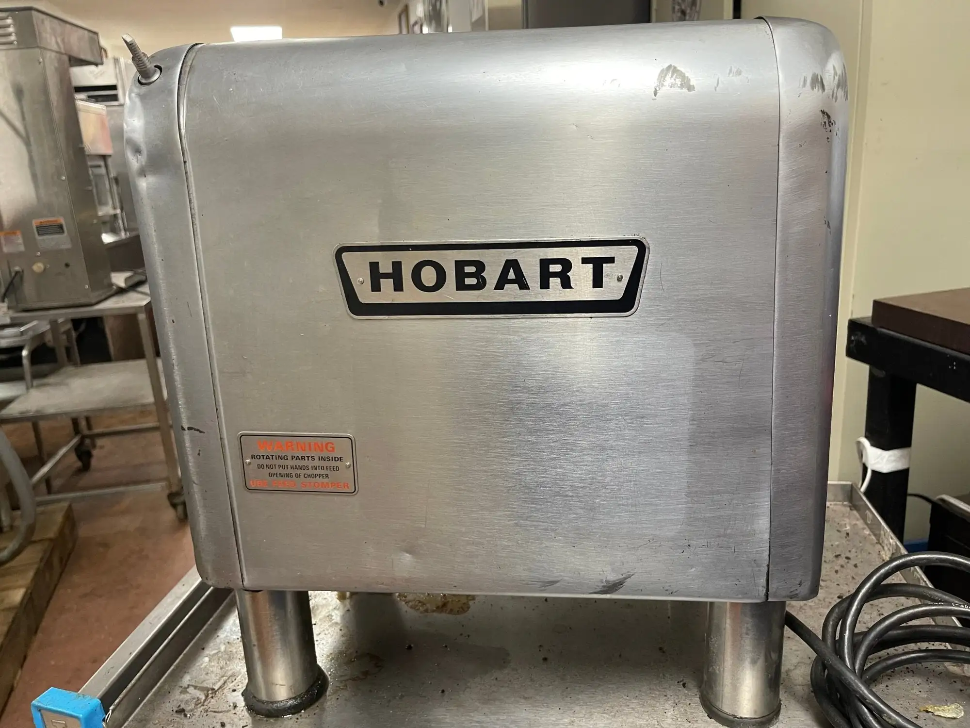 Used Hobart Used Hobart 4812 Vegetable Slicer Meat Grinder Chopper Motor Only 120V 1/2hp Food, Restaurant, & Bakery Parts & Accessories Illinois US | Falcon Restaurant Supply #1375886