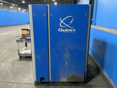 Used 2013 QUINCY COMPRESSOR QGV75 Rotary Screw & Sliding Vane Air Compressors Ohio US | HGR 24 #1482243