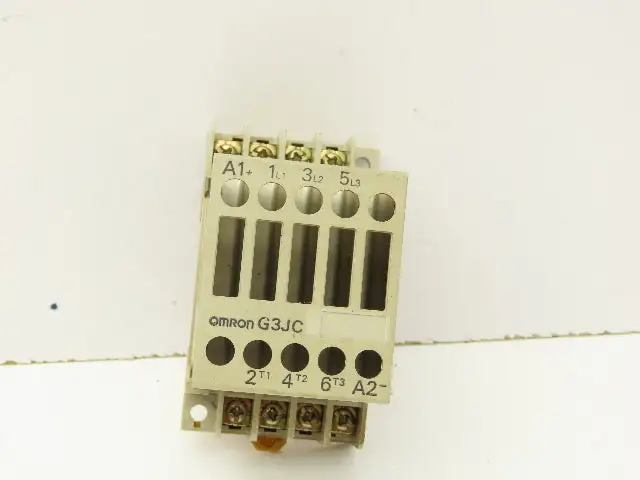 Omron G3JC-205BL Solid State Relay Contactor 12/24VDC Input  220V 3PH Out
