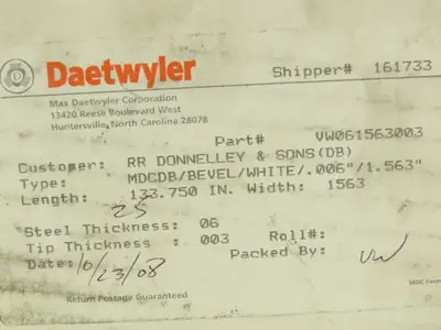 New | in-Stock DAETWYLER _UNKNOWN_ Miscellaneous MRO | Arrow Industrial #648880