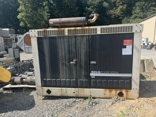 Kohler 60RZG 60 KW Gas Generator CNG / Propane GM 5.7 L gas engine 3 phase