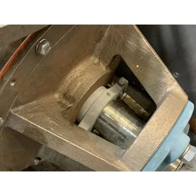 Used 10" dia. Semco Flo-tronics Rotary Airlock Feeder Stainless Steel Valve