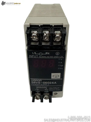 Used OMRON S8VS-06024A /ED2 Power Supplies Kentucky US | Industrial Parts R Us Inc. #1244404