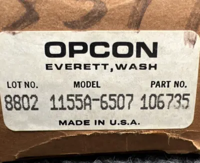 New | in-Stock Opcon 1155A-6507 Photoelectric Sensors California US | Davliegogo LLC #1705459