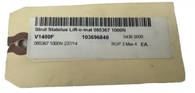 NEW STABILUS LIFT-O-MAT 085367 1000N GAS SPRING