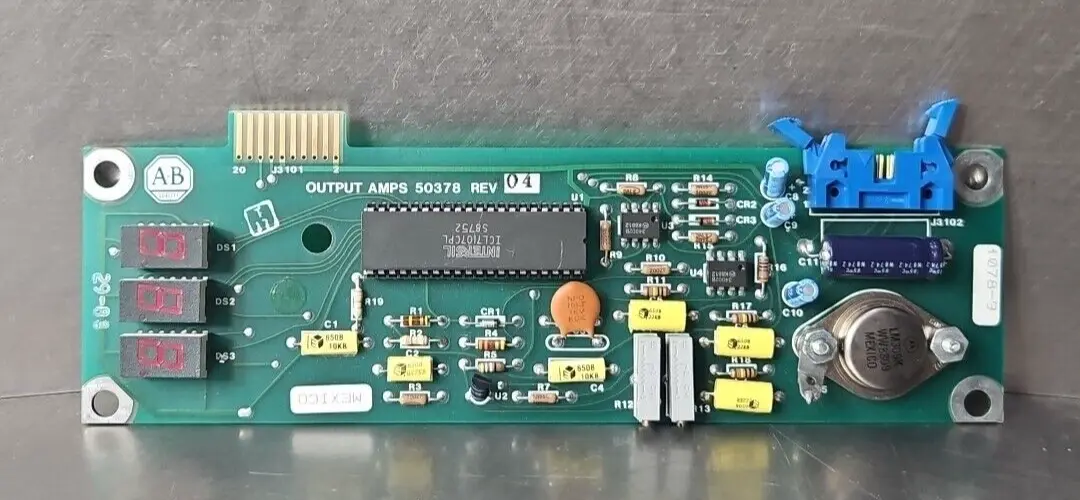 Allen-Bradley 50378 Output Amps Display Board loc3D42