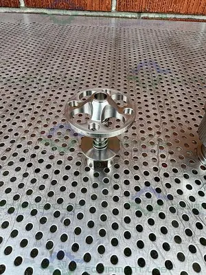 USED PICK HEATERS STAINLESS STEEL CHECK VALVE W/ 1.5" SANITARY FITTING