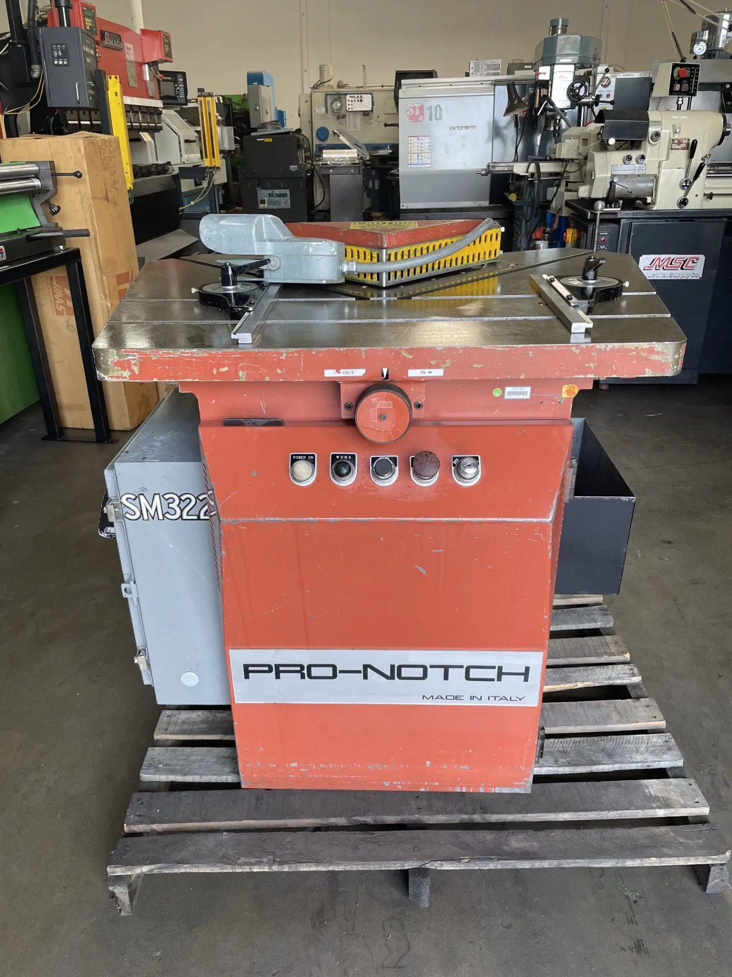 USED PRO NOTCH 6" x 6" x 12 Ga.