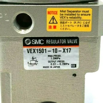 NEW SMC VEX1501-10-X17 REGULATOR VALVE VEX150110X17