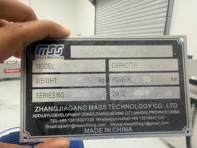 2022 ZHANG JIA GANG MA-36B EXTRUDERS | Machinery Network (4)