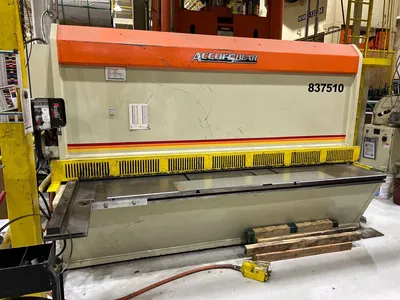 2001 ACCURSHEAR 837510 SHEARS, POWER SQUARING (Inches) | Machinery Resources International (1)