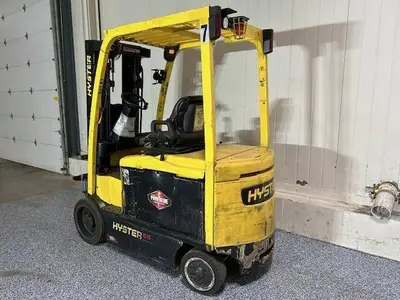Used HYSTER E65XN-40 4-Wheel Sit down Electric Counterbalance Forklifts Illinois US | Somerset Equipment Sales #1546229