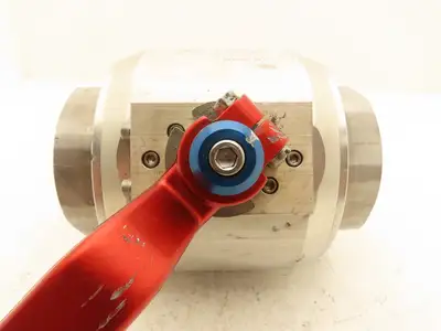 DMIC BVAL 3000S 4321IEZN 3" Aluminum Ball Valve 400PSI SAE Threaded Hydraulic