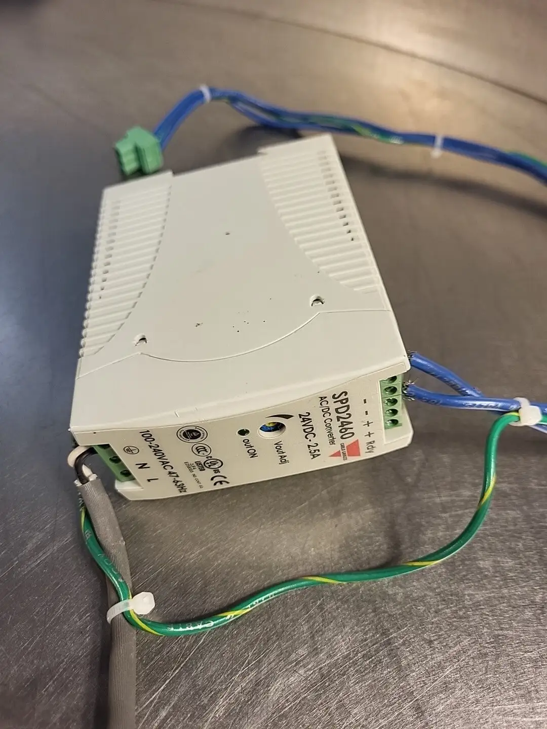 Carlo Gavazzi SPD2460 Power Supply 100/240VAC 24VDC (BIN 3.5.1)