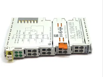 USED BECKHOFF BUS TERMINAL 4‑CHANNEL 24V DC DIGITAL INPUT MODULE 3MS FILTER