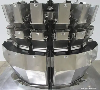 Used HAYSSEN ULTIMA 8-1 Net Weigh Filler Scale Vertical Form & Fill Illinois US | Aaron Equipment #760649