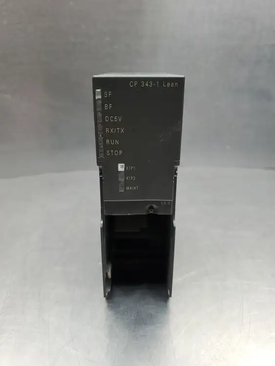 Used Siemens 6GK7 343-1CX10-0XE0 CP343-1 LEAN SIMATIC NET CP Ethernet Module PLC Ethernet Equipment South Carolina US | Palmetto Automation #1159381