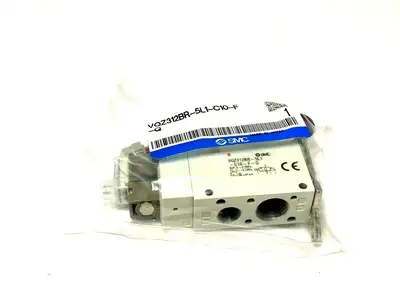 NEW SMC 5 PORT SOLENOID VALVE 2 POSITION 18MM BODY L TYPE