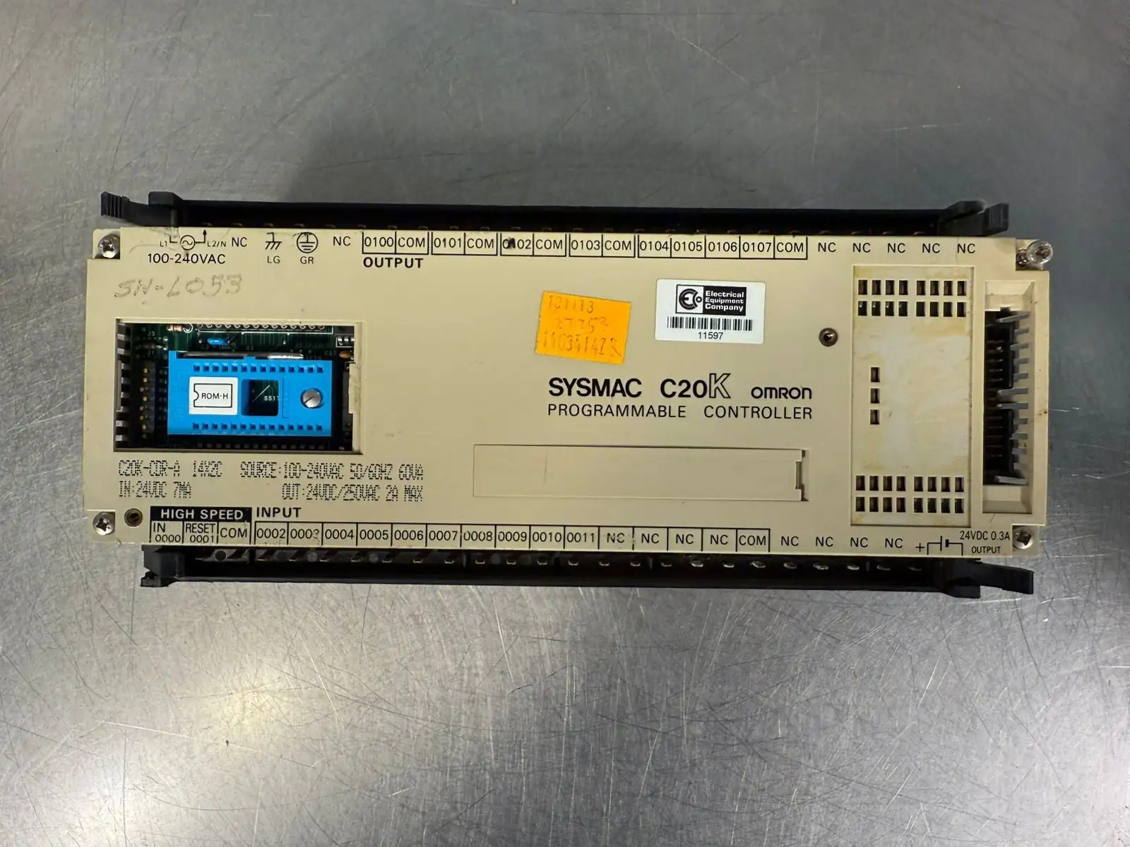 Omron Sysmac C20K-CDR-A / 24VDC (2.1.5)