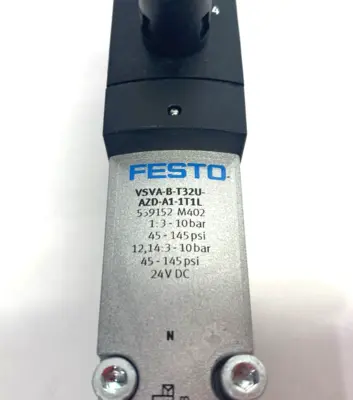 New | in-Stock Festo Solenoid Valve 2x3/2 open monostable 539152 Solenoid Valves Michigan US | Maverick Industrial Sales #1424569