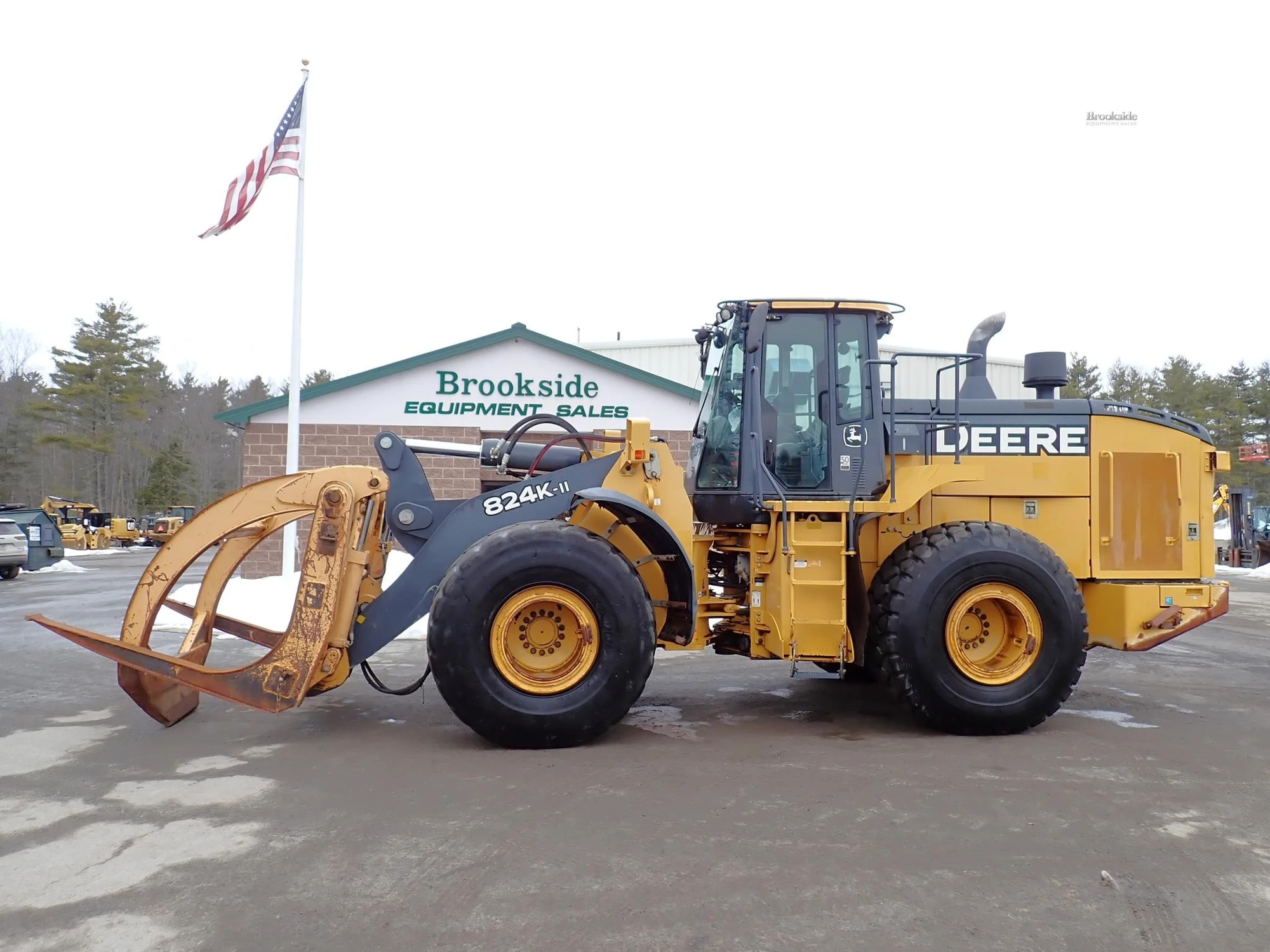 Used 2019 DEERE 824KII Wheel Loaders Massachusetts US | Brookside Equipment Sales #1422136