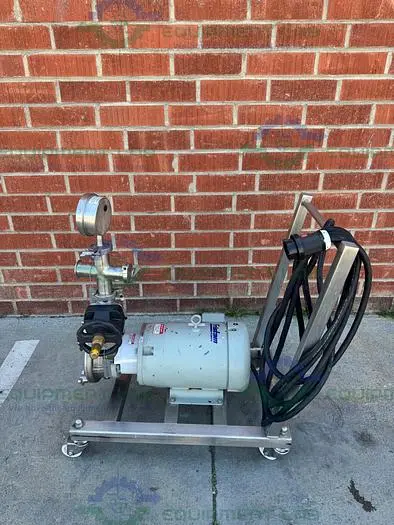 Used FRISTAM CENTRIFUGAL PUMP SKID W/ BALDOR RELIANCE 7.5 HP MOTOR 208/460V Centrifugal Pumps | Equipment Lab #486210