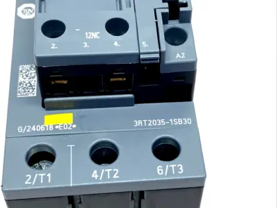 3RT2035-1SB30 | Siemens  Power Contactor  AC-3e/AC-3, 41A, 18.5kW 400V, 3P, 21-33V - New Other