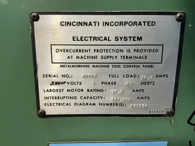 Used CINCINNATI 90 CB X 6 FT Press Brakes Ohio US | HGR 24 #1233422