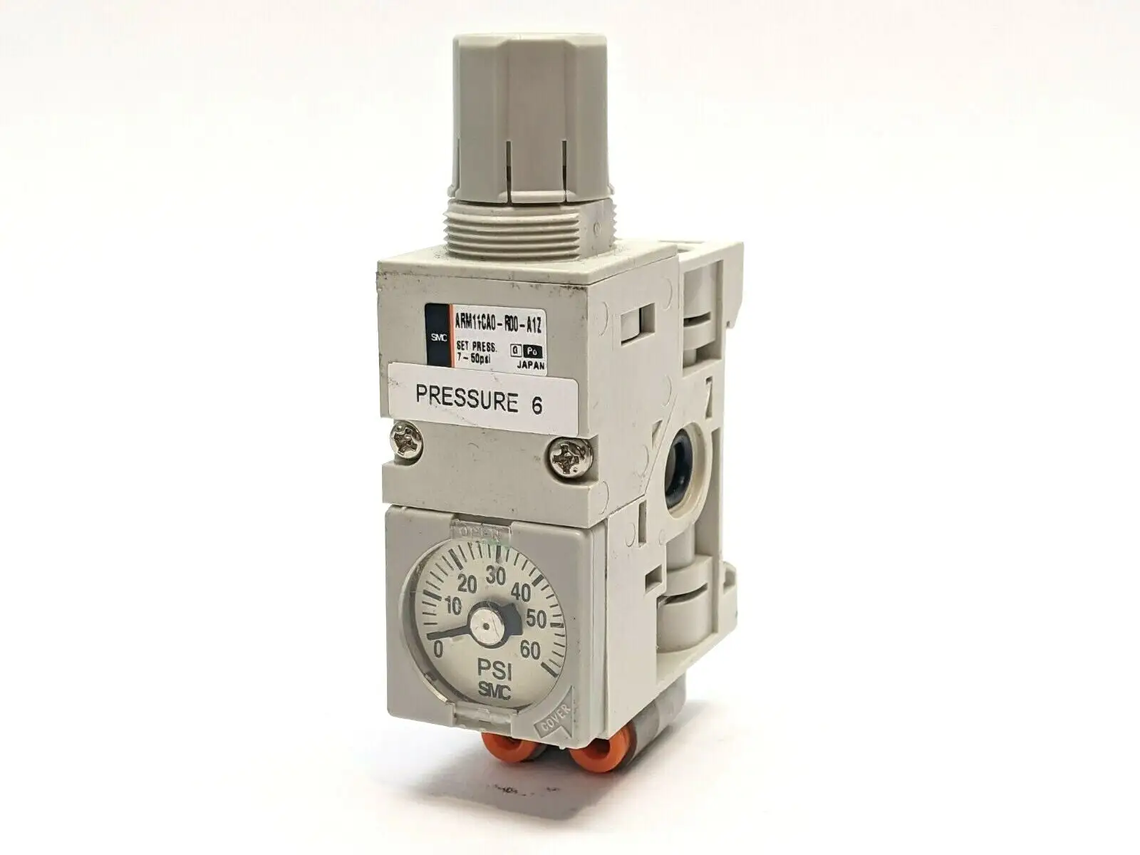 SMC ARM11CA0-R00-A1Z Manifold Regulator Block 0-60 psi