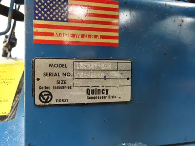 Used QUINCY _UNKNOWN_ Air Compressors (Misc) Indiana US | Arrow Industrial #1367622