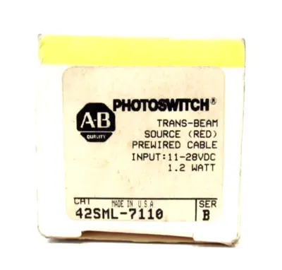 ALLEN BRADLEY 42SML-7110 TRANS BEAM SENSOR 42SML7110 NEW SURPLUS