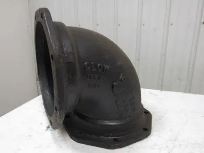 Clow Water Systems 10" 90 Degree Elbow Short Radius Flanged F280, C153, 350 DI