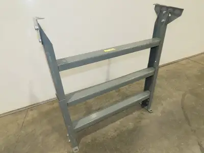 Hytrol LS-7 30"W Conveyor Leg Stationary Floor Support 34" to 46"H
