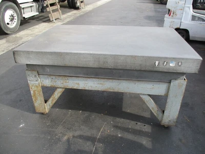 36" x 60" Granite Surface Combustion Plate w/ stand