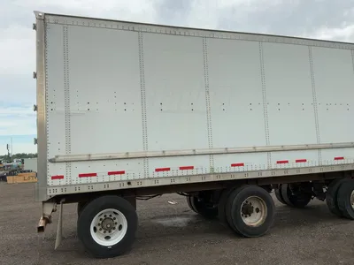 2011 Wabash 48' Quad Spread Axle Dry Van Semi Trailer