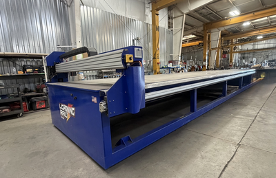 2024 MESSER LIGHTING TABLE EDGE MAX LAYOUT TABLE, 2 METER (W) X 10 METER (L)