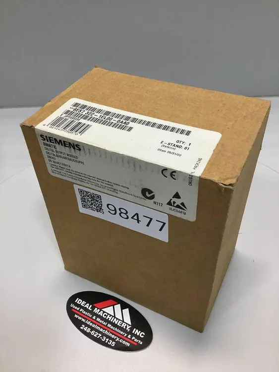 New | in-Stock SIEMENS 6ES7 322-1EL00-0AA0 Input / Output Modules Michigan US | Ideal Machinery #694488