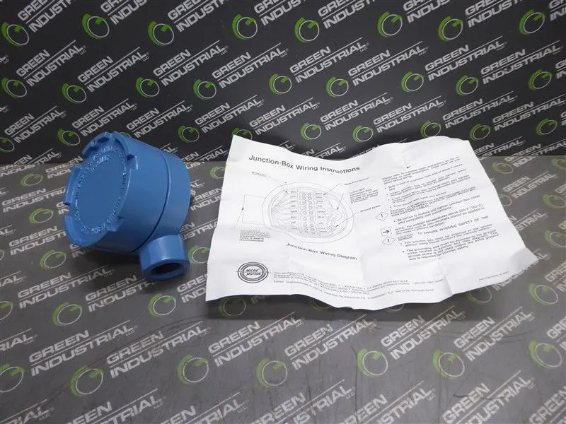Rosemount Micro Motion 1002568 Junction Box 6-90B 3/4" NPT In 1/2" NPT Out New