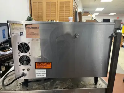 Used Nu-Vu Used NU-VU XO-1 Half-Size Stainless Countertop Convection Steam Oven 120v Steam Cooking Equipment Illinois US | Falcon Restaurant Supply #1375788