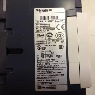 USED SCHNEIDER ELECTRIC LC1D65